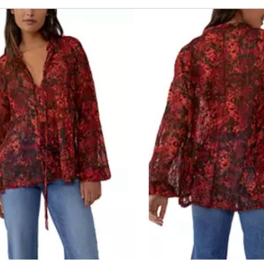NWT Free People Out for the Night Top